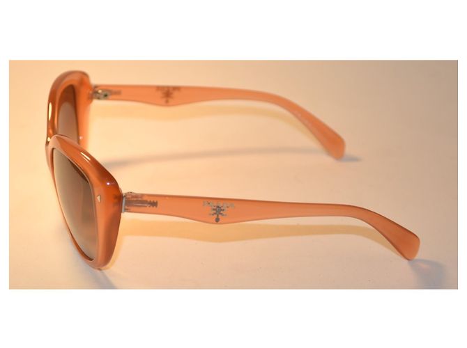 Gafas de sol Prada Cat-eye Melocotón - vista 3