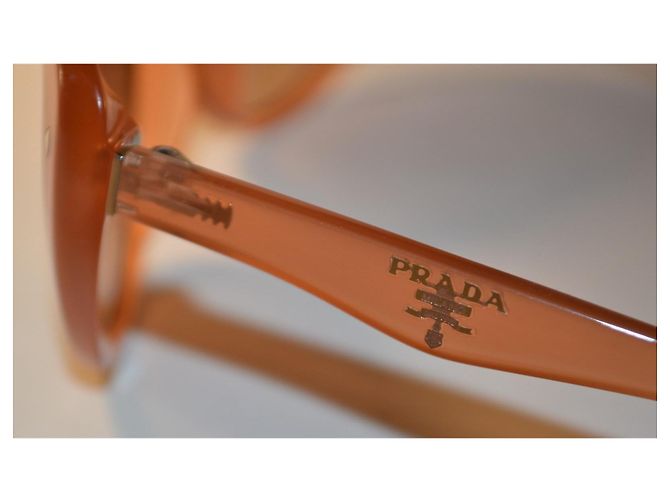 Gafas de sol Prada Cat-eye Melocotón - vista 5