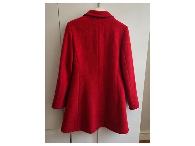 Trench rosso Maje - vista 2