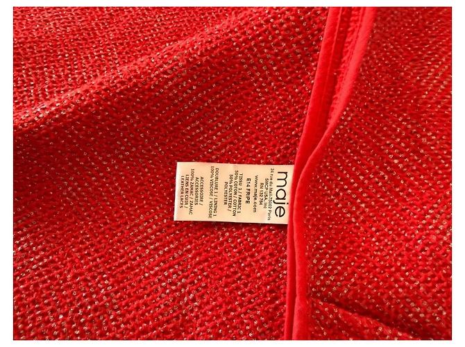 Trench rosso Maje - vista 6