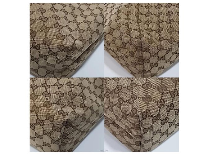 Gucci Borsa a Tracolla Messenger Marrone - vista 6