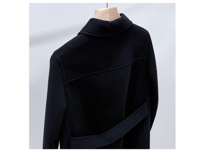 Dior Wool Women's Coat Jacket Black - view 5