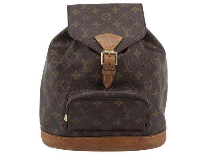 LOUIS VUITTON Monogram Montsouris MM Backpack M51136 LV - vista 13