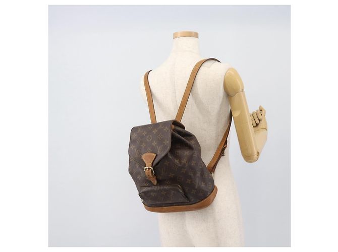 LOUIS VUITTON Monogram Montsouris MM Backpack M51136 LV - vista 23