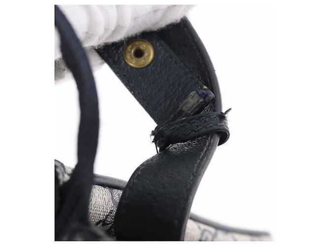 GUCCI GG Supreme Shoulder Bag PVC Leather Navy Gold Tone 14 02 013 - vista 16