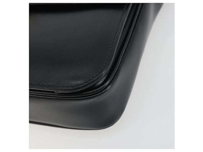 Céline CELINE Circle Shoulder Bag Leather Black Gold - vista 10