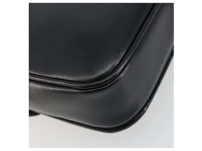Céline CELINE Circle Shoulder Bag Leather Black Gold - vista 13