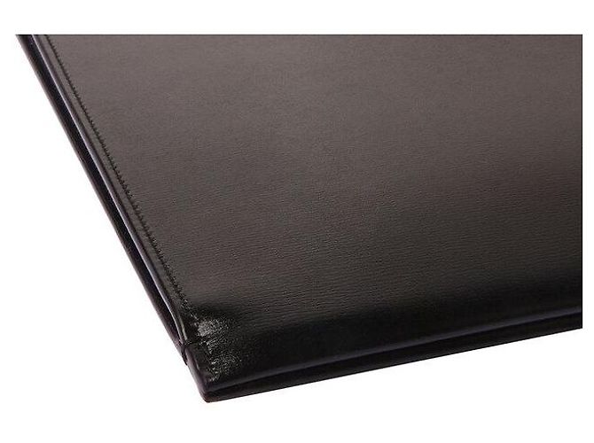 Saint Laurent Borsa a Pochette YSL Document Nero - vista 7