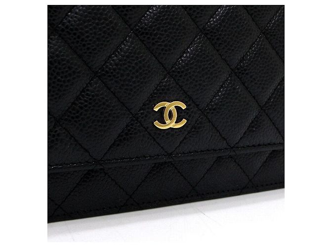 Chanel Borsa a spalla e crossbody Gold CC Chain Nero - vista 10