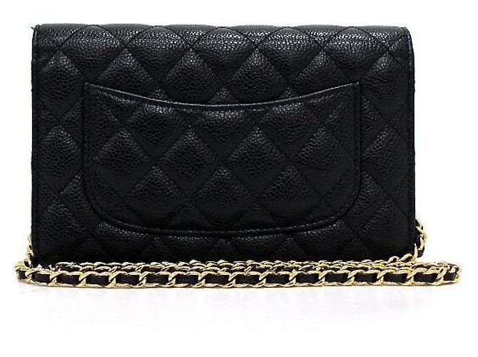 Chanel Borsa a spalla e crossbody Gold CC Chain Nero - vista 5