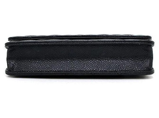 Chanel Borsa a spalla e crossbody Gold CC Chain Nero - vista 8