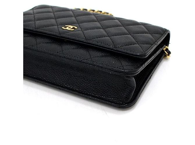 Chanel Borsa a spalla e crossbody Gold CC Chain Nero - vista 9