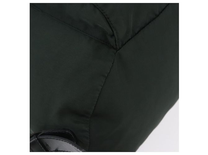 PRADA Backpack Nylon Green Silver - view 15