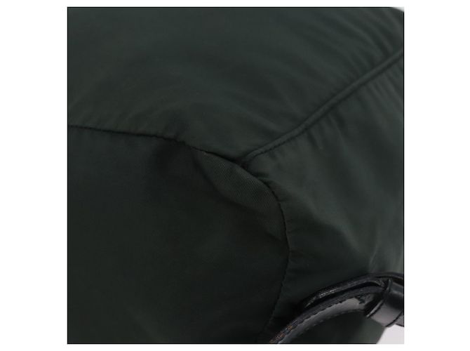 PRADA Backpack Nylon Green Silver - view 18
