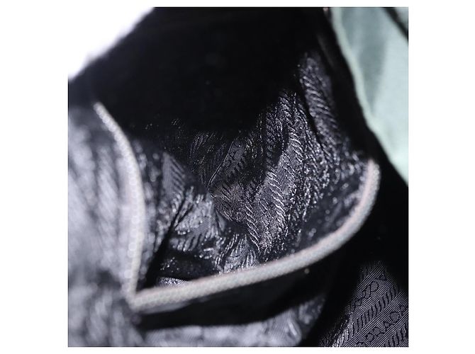 PRADA Backpack Nylon Green Silver - view 26
