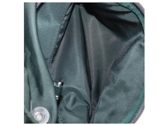 PRADA Backpack Nylon Green Silver - view 27