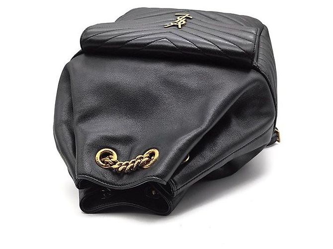 Saint Laurent Zaino Monogram Joy Nero - vista 5