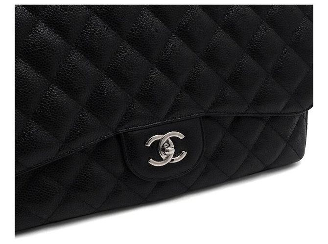 Chanel Borsa a tracolla One Flap con catena argentata Nero - vista 10