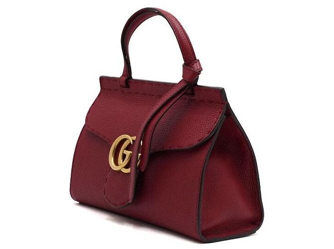 Gucci Mini borsa tote con manico e tracolla Rosso - vista 2