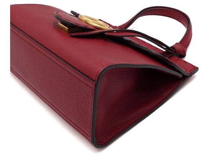 Gucci Mini borsa tote con manico e tracolla Rosso - vista 9