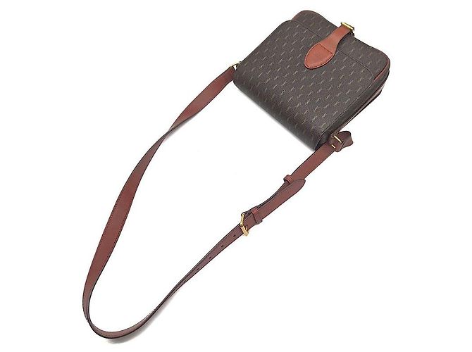 Saint Laurent Monogram Satchel Crossbody Medium Braun - Ansicht 4