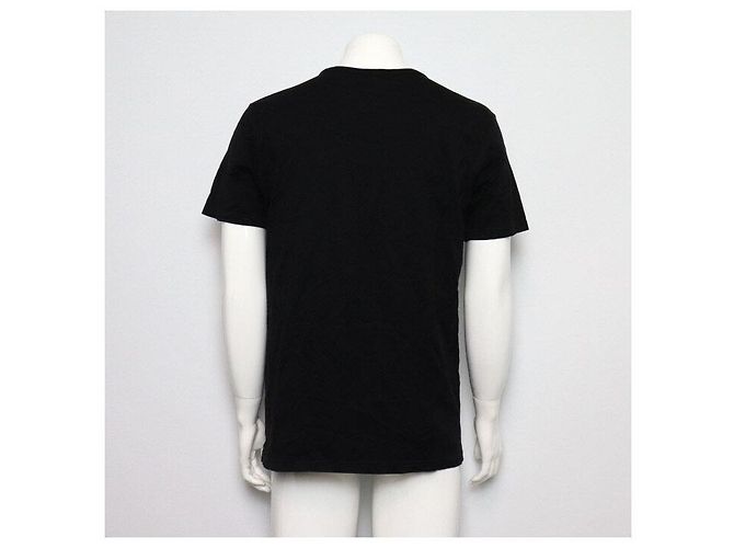 Dior Unisex T-Shirt aus Baumwolle in Schwarz mit Logo - Ansicht 4