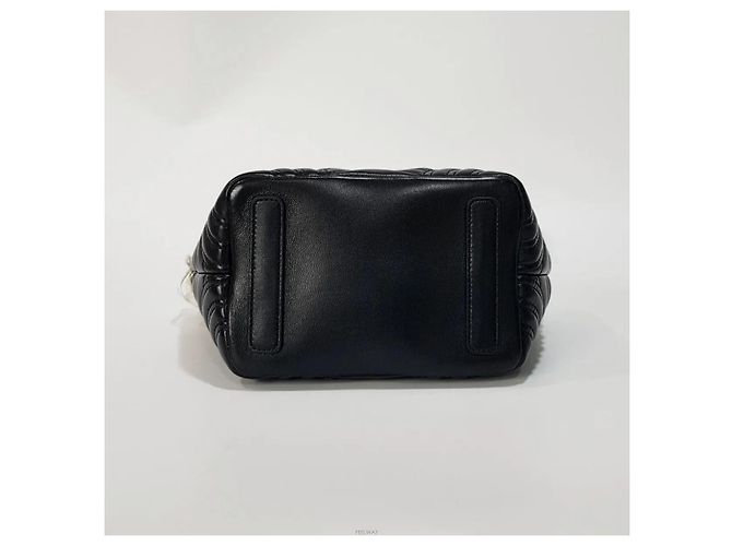 Gucci Borsa Tote Mini Marmont Nero - vista 6