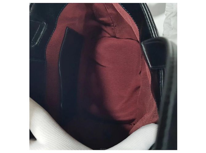 Gucci Borsa Tote Mini Marmont Nero - vista 8