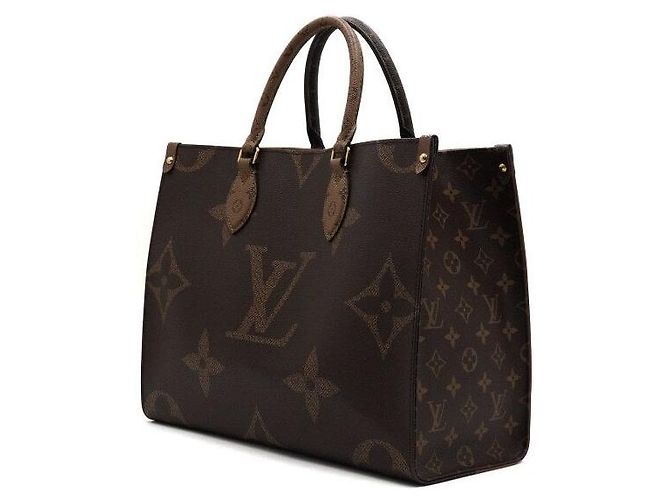 Louis Vuitton Borsa Tote e a Tracolla OnTheGo MM Monogram Canvas Multicolore - vista 2