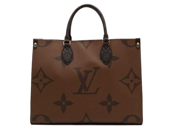 Louis Vuitton Borsa Tote e a Tracolla OnTheGo MM Monogram Canvas Multicolore - vista 4