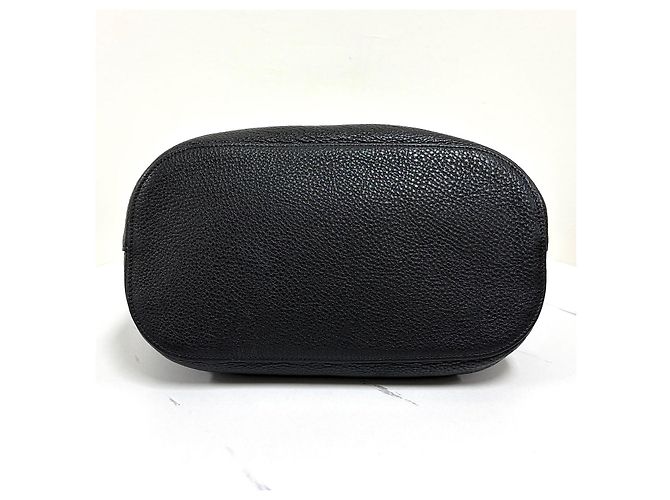 Prada Borsa a Secchiello Spalla e Crossbody in Vitello Nero - vista 14