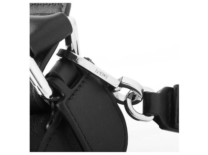 Loewe Borsa Puzzle Edge Small in vitello classico Nero - vista 9
