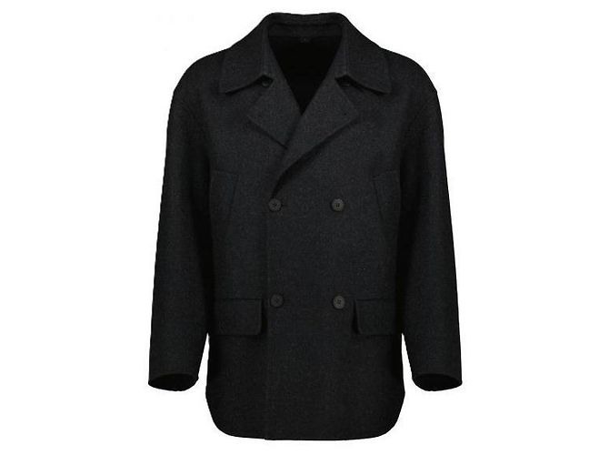 Fendi Wool Coat Black - view 3