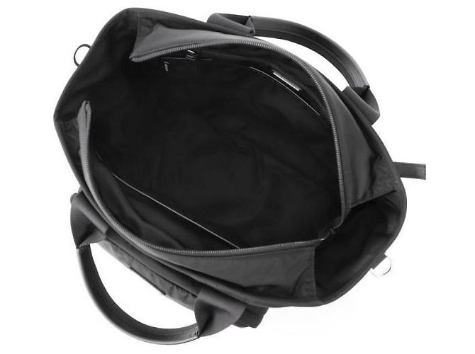 Prada Bolso tote de Re-Nylon con parche de logo triangular Negro - vista 10
