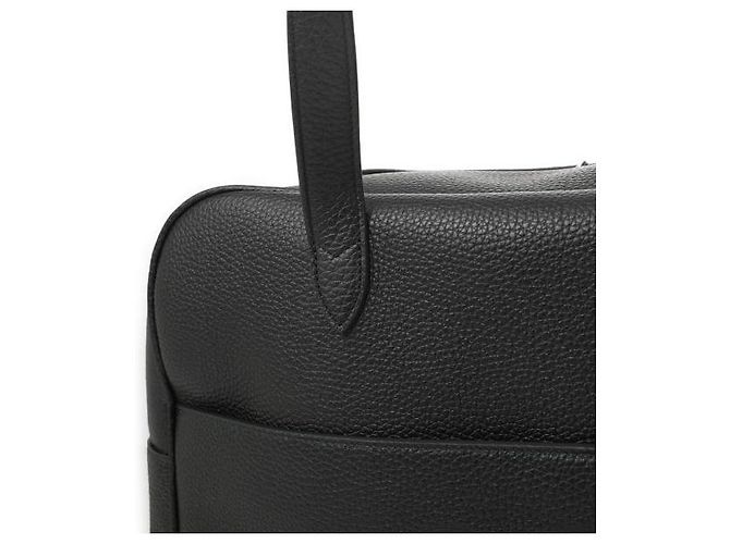 Céline Borsa Duffle in vitello grana Verde - vista 10