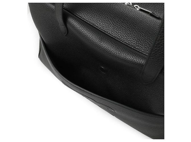 Céline Borsa Duffle in vitello grana Verde - vista 6