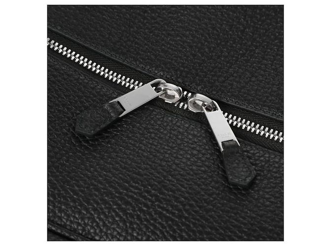 Céline Borsa Duffle in vitello grana Verde - vista 8