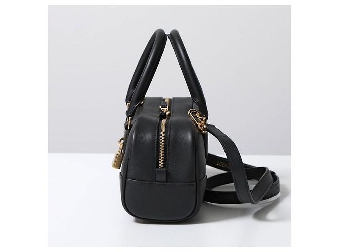 Loewe Borsa Amazona Cropped in pelle di vitello nappa Nero - vista 5