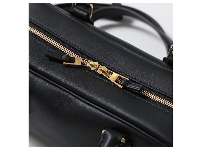 Loewe Borsa Amazona Cropped in pelle di vitello nappa Nero - vista 8