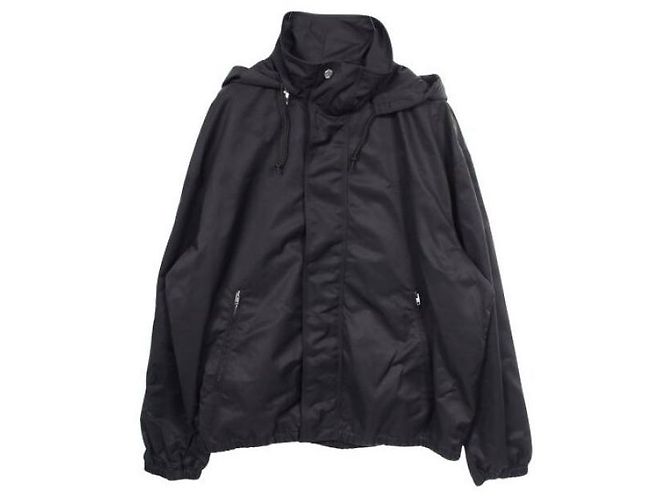 Céline Giacca a vento in nylon twill Nero - vista 3