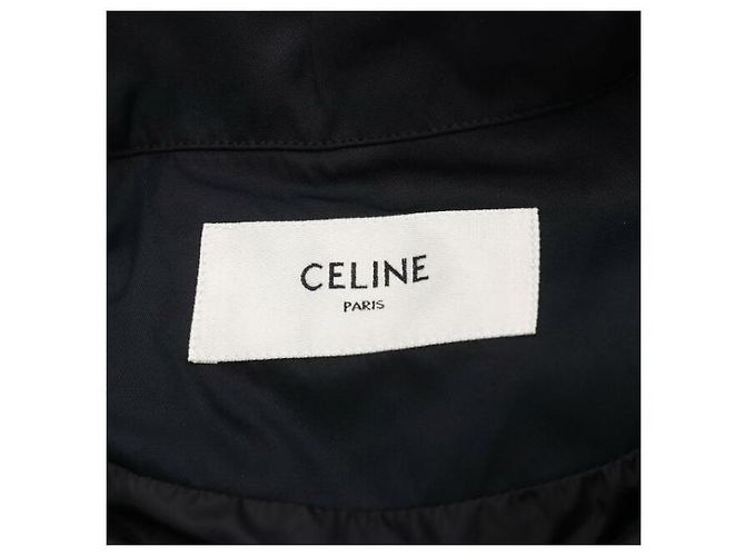 Céline Giacca a vento in nylon twill Nero - vista 6