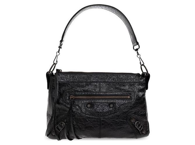 Balenciaga Décoration en laiton Small Le Cité Moto Noir - vue 3