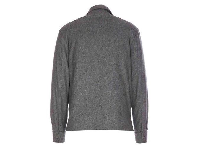 Moncler Giacca-camicia La Rivette Cashmere Down Marrone - vista 4