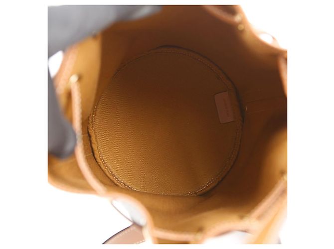Céline Picca borsa a sacchetto Triomphe Canvas Khaki Marrone - vista 7