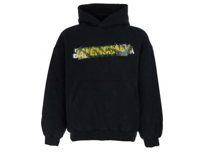 Balenciaga Hoodie Medium Fit Schwarz - Ansicht 4