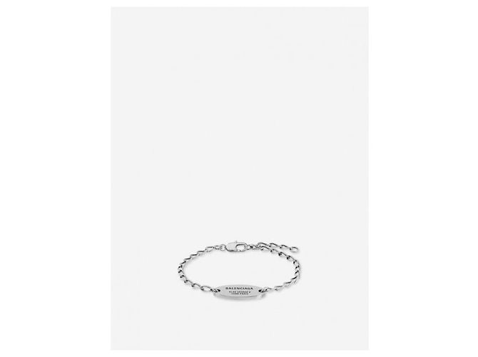 Bracciale Balenciaga Everyday Argento - vista 4