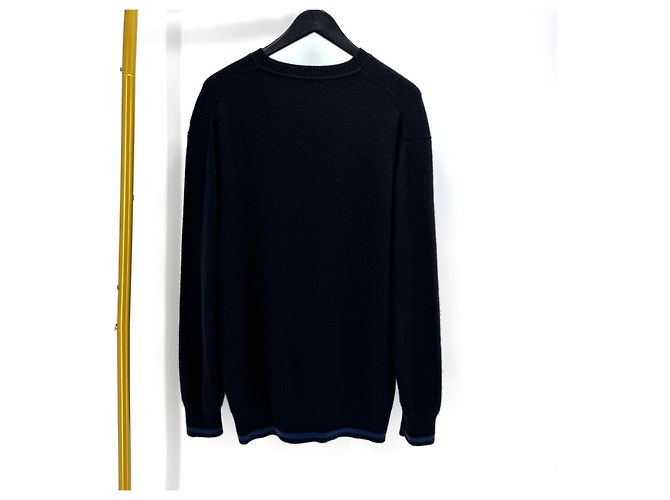 Burberry Strickpullover aus Kaschmir-Mischung Schwarz - Ansicht 3
