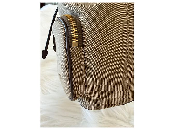 Prada Heritage Beige Bucket Bag Braun - Ansicht 14