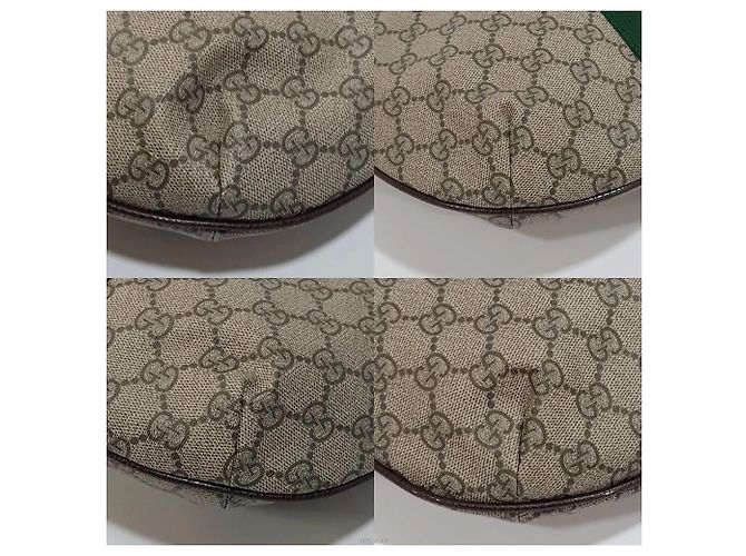 Gucci Borsa a tracolla Ophidia Medium Marrone - vista 6
