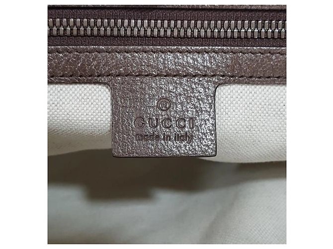 Gucci Borsa a tracolla Ophidia Medium Marrone - vista 7
